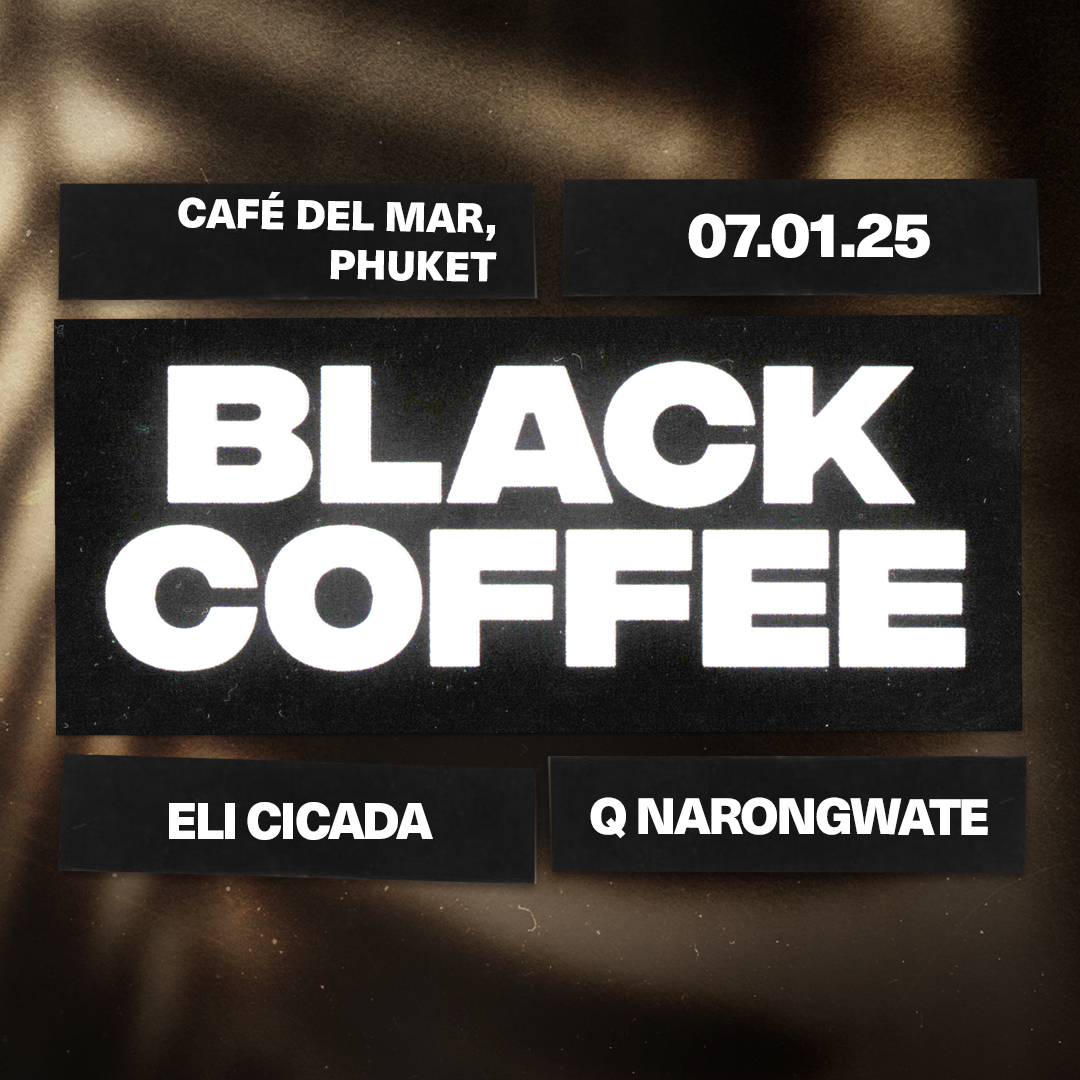 BLACK COFFEE | Café Del Mar Beach Club Phuket